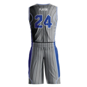 Sports Basketball Uniform Sleeveless Jersey And Shorts Breathable Mesh Fabric Quick Dry <b>Athletic</b> Wear Designed For Practice - Product Image 2