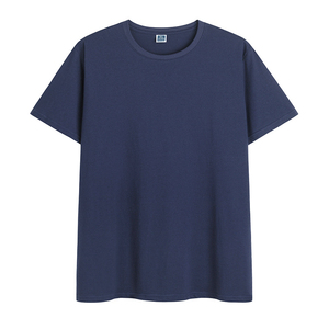 Camiseta de Punto Jersey para Hombre, Talla Grande, Blanca, Manga Corta, Cuello Redondo, 100% Lana Merino, Antiarrugas, Transpirable, Casual, Color Sólido - Product Image 2