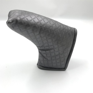 Funda Protectora para Putter SOSH4, de Cuero PU, Impermeable, con Cierre Magnético, Patrón en Relieve, Color Sólido, Protector para Palos de Golf - Product Image 1