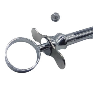 Jeringa de Aspiración Dental Reutilizable, Jeringa de Cartucho de Acero Inoxidable, Instrumento de Inyección Dental Autoaspirante - Product Image 2