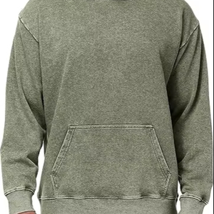 Sudadera con Capucha Personalizada OEM, Estilo Vintage Deslavado, Sudadera Extra Grande, Proveedor de Ropa Urbana - Product Image 1