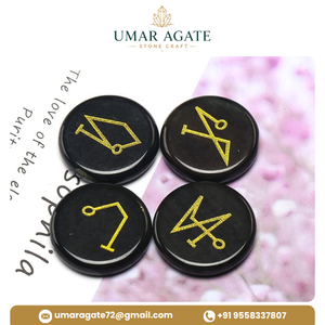 Factory Wholesale Embossed Stone Set Gravure Printing Engraving Natural <b>Crystals</b> And Healing Stones For Religious Believers - Product Image 2