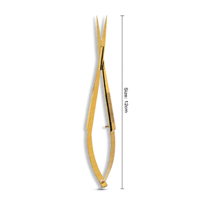 Easy to Use Comfortable Grip Eyelash Spring Scissors With Hand <b>Sharpened</b> Tip Eyelash <b>Tools</b> Available In All Colors - Product Image 4