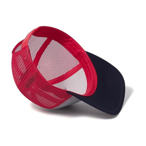 High Quality 6-Panel Baseball Cap Street Style Two Tone Color Breathable <b>Waterproof</b> Mesh Adjustable Unisex Outdoor Sports <b>Hat</b> - Product Image 3