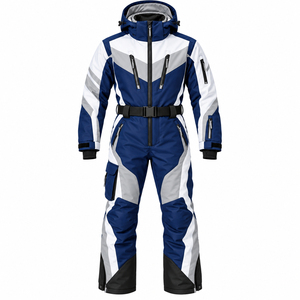 Traje de Esquí Profesional Impermeable, Cortavientos, Transpirable, con Cierre de Cremallera, para Esquí en Nieve, Deportes de Invierno, Ropa de Snowboard para Exteriores - Product Image 5