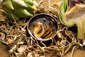 Flor de atiso seca para té de hierbas, flores de alcachofa vietnamitas orgánicas, salud del hígado y desintoxicación - Product Image 3