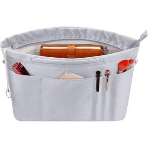 Organizer da Borsa da Donna con 14 Tasche e Cerniera, Inserto per Borsetta, Organizer per Trucchi per Borse Tote, Organizer Interni per Borsa - Product Image 1