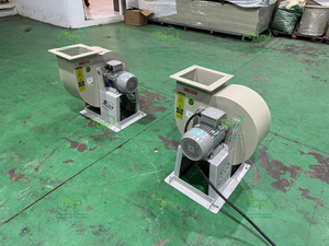 Ventilador Centrífugo Industrial de Polipropileno, 1.1kW, Flujo de Aire de 1332-2634 M/h, 220V/380V, para Plantas Químicas - Product Image 2