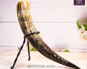 Cuerno para Beber Hecho a Mano en India, Estilo Vikingo, para Amantes de la Cerveza y la Ale, Disponible a un Precio Competitivo - Product Image 3