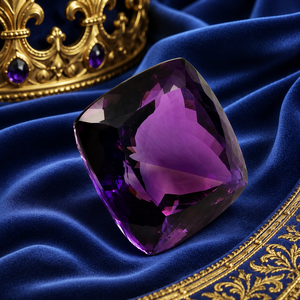 Wholesale Customized Quality Natural Amethyst Cushion Cut Gemstone Color Play Purple Faceted Loose <b>Stone</b> for Jewelry Making - Product Image 4