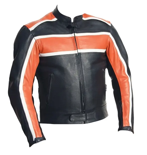 Alta qualità con armature giacca da moto in pelle da corsa XXL XXXL Auto Unisex OEM XXS Style Time Lead Sportswear Support Feature