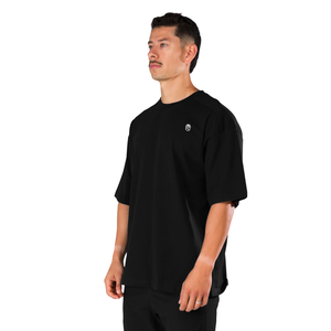 Chemise à manches courtes noire pour homme Union Mineral, en coton premium confortable, vêtement décontracté tendance, chemise de sport, vente en gros - Product Image 2