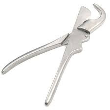 Tijeras Gluck de Alta Calidad, 21.6 cm, Acero Inoxidable, Instrumento Quirúrgico Ortopédico, Manual, Reutilizable, con Certificación CE - Product Image 3