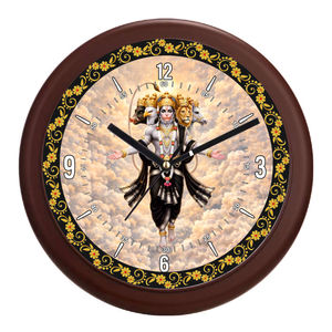 Reloj de Pared Religioso Moderno Liviya con Diseño de Laxmi Ganesh, Personalizable, para Decoración de Sala de Estar u Oficina, Regalo para Navidad o Día de la Madre - Product Image 3