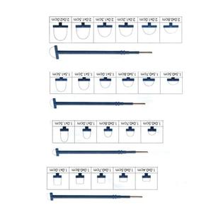 Juego de Electrodos Quirúrgicos de Tungsteno en Forma de Lazo, 1.0x0.4cm y 2.0x2.0cm, Instrumento Manual Clase I con Certificación CE, 1 Año de Garantía - Product Image 3