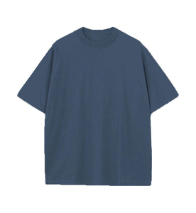 เสื้อยืดผู้ชายไซส์ใหญ่ สีพื้น ผ้าฝ้าย แขนสั้น คอกลม สไตล์ลำลอง ผ้าเจอร์ซีย์ถัก สีขาว เขียว เทา ดำ - Product Image 3