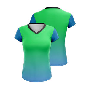 Camiseta de Softbol Unisex con Cuello en V, Personalizada con Sublimación Digital, Manga Corta, Alta Calidad, Antibacteriana y de Secado Rápido - Product Image 1