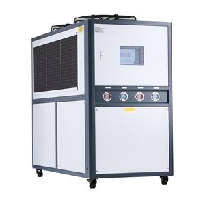 Refrigeratore d'Acqua Industriale Raffreddato ad Aria con Doppio Compressore, 16,67 HP, Capacità di Raffreddamento 45.360 Kcal/h, Pompa Grande da 53 Galloni, Nucleo Pompa da 5KW - Product Image 1