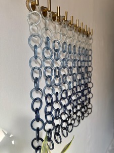 Decoración de pared de la mejor calidad, eslabones de cadena de resina de gran tamaño y colores claros, eslabones grandes de resina de varios colores disponibles. - Product Image 6