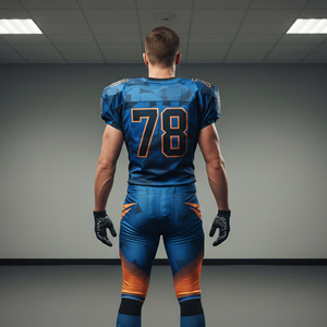 Ensemble de maillots de football américain unisexe 2026 les plus vendus, personnalisables avec nom et numéro, tenue de sport, uniformes de football à manches courtes - Product Image 6