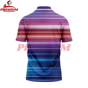 Camisetas Polo Sublimadas para Hombre de la Mejor Calidad y Último Diseño, Ajuste Cómodo y Secado Rápido, Camiseta Polo Sublimada con Patrón Sólido - Product Image 6