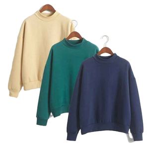 Jersey de estilo callejero unisex, jersey de gran tamaño, Sudadera de cuello alto para hombre, aspecto clásico sin capucha, transpirable - Product Image 1