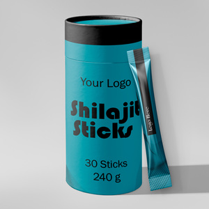 100% que shilajit 8G nguyên chất (30 que mỗi gói) trong hộp hình trụ cao cấp chất lượng cao giá tốt nhất có sẵn cho người mua số lượng lớn - Product Image 2