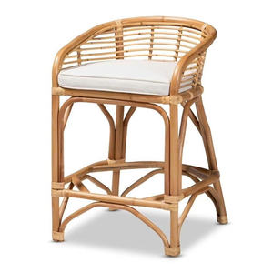 Chaise en rotin faite à la main de qualité export du Vietnam, mobilier en osier naturel, solution de siège durable et écologique, chaise de salle à manger - Product Image 2