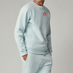 Conjunto Deportivo Casual de Invierno para Hombre con Logotipo Personalizado, Estilo Clásico 2026, Hecho de Tela Transpirable de Algodón/Poliéster - Product Image 3