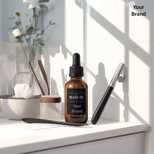 OEM/ODM Private Label Organic Herbal <b>Beard</b> Oil Moisturizer All-Natural for <b>Beard</b> Growth Frizz Control Gentle <b>Care</b> Strong Hold - Product Image 3