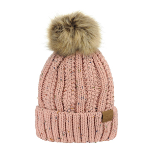 Warm <b>Pom</b> <b>Pom</b> <b>Hat</b> for Men and Women with Flexible Knit Construction Suitable for Travel Hiking Camping and Casual Use - Product Image 1