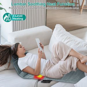 Almohadilla de Masaje Eléctrica de Cuerpo Completo con Vibración y Calor, Cojín de Masaje para Espalda y Cuello, Alfombrilla para Silla y Colchón - Product Image 3