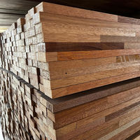 High Performance Red Meranti Engineered Solid Hardwood Finger-Jointed Timber Furniture Making Interior Joinery Low Fatt Wood