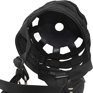 Muselière pour cheval en nylon léger, personnalisable, de haute qualité, respirante, avec rembourrage doux, sangles réglables, protection maximale contre les morsures. - Product Image 4