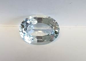 Aigue-marine bleu ciel naturel 2,00 carats taille ovale, pierre précieuse en vrac, pierre de naissance de mars, pour la fabrication de bijoux, vente en gros, fait main, tiers - Product Image 4