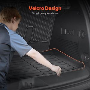 Set Tappetini Bagagliaio in TPE su Misura per SUV Chevrolet Tahoe e GMC Yukon 2021-2024, Compatibili con il Vano Posteriore - Product Image 3