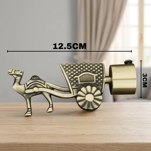 Antique Brass Camel Carriage <b>Curtain</b> Bracket Rod Accessories Customized Shape - Product Image 3