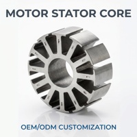 Núcleo de Estator de Motor Eléctrico de Acero de 0.2mm Personalizado OEM, Laminación de Acero al Silicio para Motor sin Escobillas