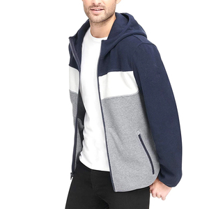 Veste en polaire personnalisée avec logo, veste en polaire épaisse, doublure chaude, vêtements d'hiver décontractés, vêtements d'extérieur, coupe classique, veste en sherpa - Product Image 5