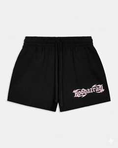 2026 High Quality Cotton Fleece Sweat <b>Shorts</b> <b>Women</b> Eco-Friendly 220g Quick Dry logo Print Streetwear Elastic Waist Regular Fit - Product Image 4