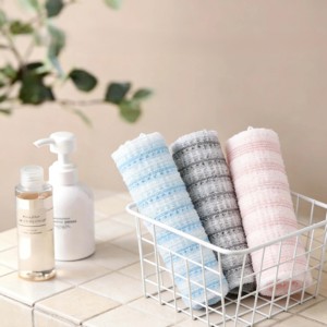ผู้จัดจำหน่ายผ้าขนหนูพรีเมียมแบบขายส่งจำนวนมาก |   ผู้ผลิตผ้าขนหนูผ้าฝ้ายลายทางเนื้อนุ่มซึมซับได้ดี ผ้าขนหนูผ้าฝ้ายลายทาง - Product Image 5