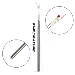 Professional Stainless Steel Hair Extension <b>Pliers</b> | Durable & Reusable Thread Cutter for Wig Making Hair Weft Stitch Removal - Product Image 1