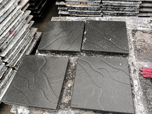 แม่พิมพ์พลาสติก PP สำหรับแผ่นปูพื้นคอนกรีตลายเมฆขนาด 150 × 300 × 60 มม. - Product Image 4