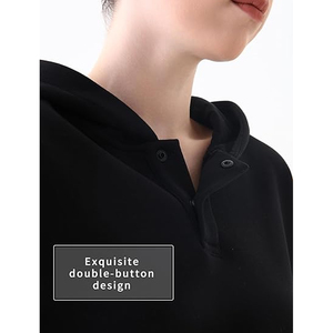 Women OEM <b>Plain</b> <b>Tracksuit</b> Soft Fleece Hoodie and Jogger Pants Set - Product Image 2