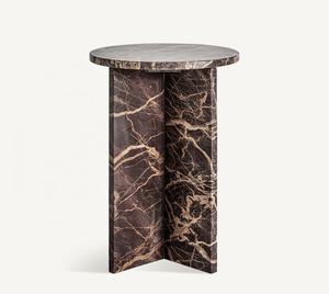 Mesa Auxiliar de Mármol de Estilo Moderno de Mediados de Siglo - Product Image 3