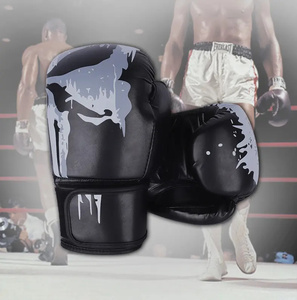 Guantes de Boxeo MMA Karate, Guantes de Artes Marciales Taekwondo, Guantes de Boxeo MMA con Cuero de Alta Calidad y Material PU para Hombre - Product Image 2