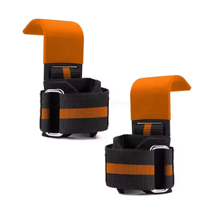 Ganchos de Levantamiento de Pesas de Alta Resistencia con Correas Ajustables para Entrenamientos en Gimnasio y Asistencia de Agarre, Logotipo Personalizado, Proveedor OEM al por Mayor, Fitness - Product Image 5