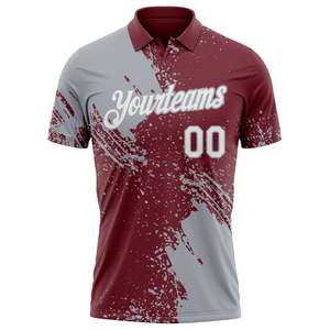 เสื้อโปโลกีฬาน้ำหนักเบาคุณภาพดีที่สุด รับผลิตตามแบบทีม แบรนด์ดิ้ง แห้งเร็ว ระบายอากาศดี ขายส่ง ราคาโรงงาน - Product Image 1