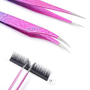 Pincettes à pointe en fibre, en acier inoxydable, antistatiques, outils de précision pour l'artisanat et la modélisation, pincettes à pointe fine en fibre - Product Image 3