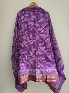 Export Quality Handmade Cotton Sarong Pareo Scarf Block Print Lightweight Elegant Women’s Beachwear - Product Image 3